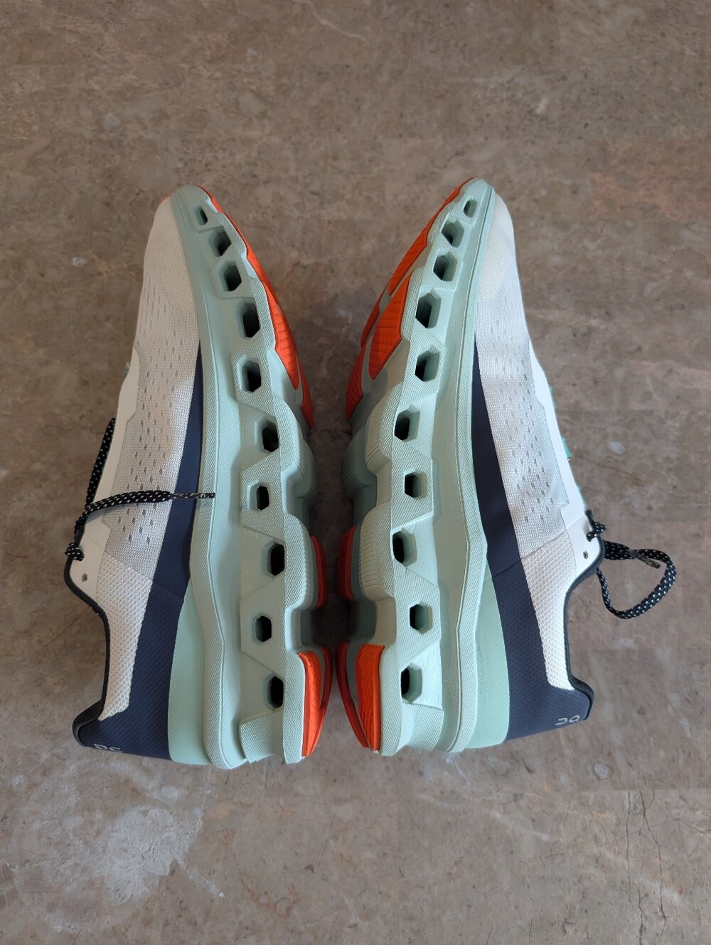 On Running Cloudgomoster ' Undyed White Creek, Max Cushioned Shoes Men Size 11.5 - Picture 8 of 12